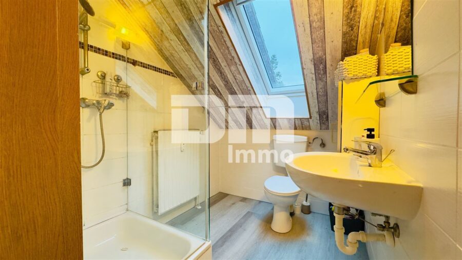 Großzügiges Mehrgenerationenhaus mit variabler Nutzung in begehrter Randlage inkl. 3er Carport - Maisonettebereich WE3 Badezimmer / Dusche